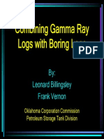 Combining Gamma Ray Logs With Boring Logs