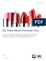 Pulse Report-PersonalCare-Q3-2013