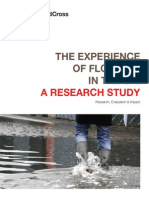 The experience of flooding in the UK: a research study