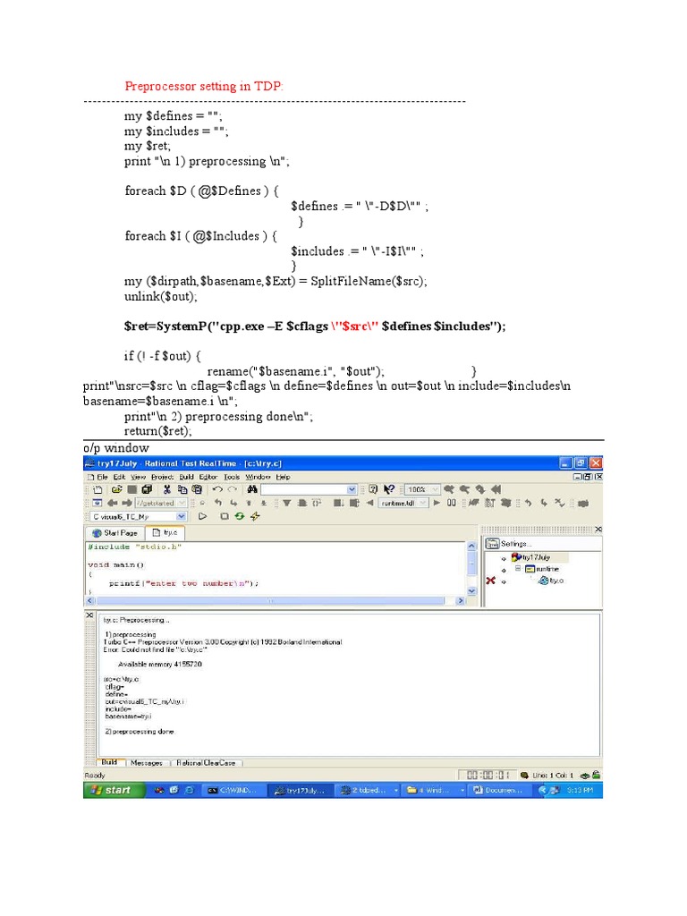 RTRT Setting For Instrumentation | PDF | Programming Paradigms ...