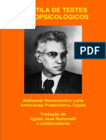 93187022 44618716 Testes Neuropsicologicos de Luria