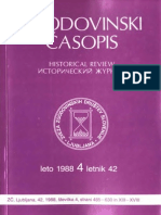 Zgodovinski Casopis Leto 1988 Letnik 42 Stevilka 4