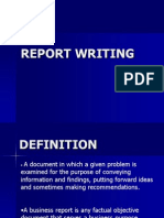 Report Writing Final