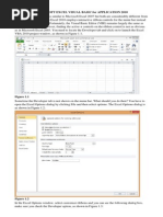 Microsoft Excel Visual Basic For Application 2010