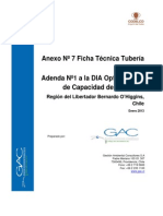 Anexo 7 Especificaciones Tuberia HDPE V0
