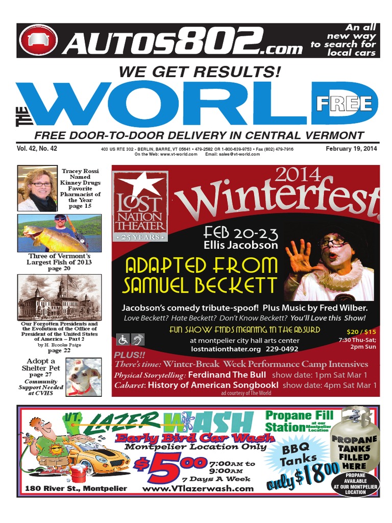 World 02192014 | PDF | Vermont | Hvac
