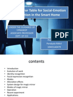 Magic Mirror Table For Social Emotion Aleviation For The Smart Home