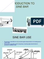 Sine Bar Lesson