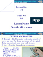 Outside Micrometer