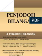 Gambar Penjodoh Bilangan