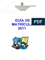 Guia de Matricula 2011