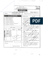 Gitanjali Sociology Test 1 2011 Vision Ias