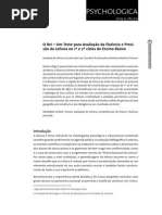 REI - Avaliação leitura