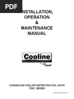 INSTALLATION, OPERATION & MAINTENANCE MANUAL of COOLINE AIR CONDITIONERS