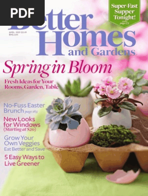 Better Homes & Gardens 2009 04 | PDF | Business