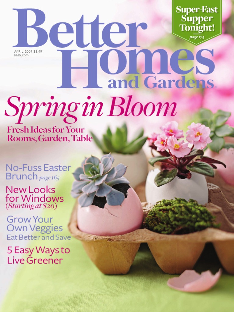 Better Homes & Gardens 2009 04 | PDF | Business
