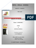 Sabato 8 Marzo 2014, Festa Delle Donne: Serata Di Solidarietà Presso "L'ANCORA".