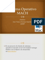 Sistema Operativo MACH