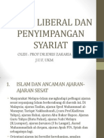 Islam Liberal Dan Penyimpangan Liberalisme Prof Idris
