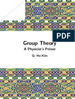 Q. HO-KIM - Group Theory: A Physicist's Primer