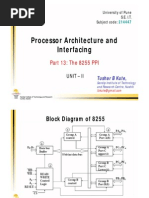 Processor Architecture and Interfacing: Part 13: The 8255 PPI