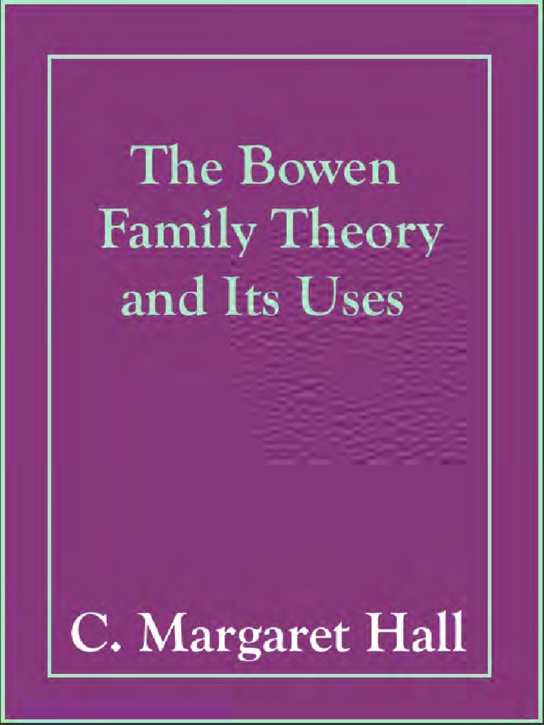 Bowen Family Theory PDF Family Therapy Psychotherapy