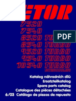 Zetor 7520-10540 Katalog 6-03