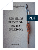 Nudos Espeleología