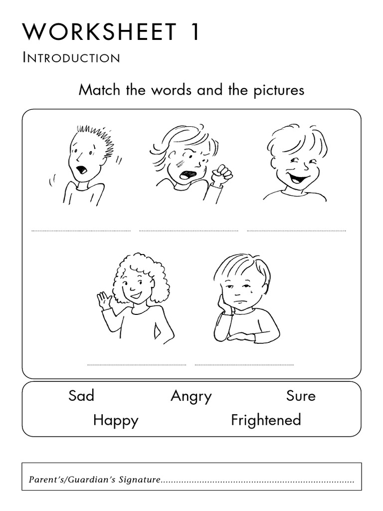 Ld Worksheets English kids introduction