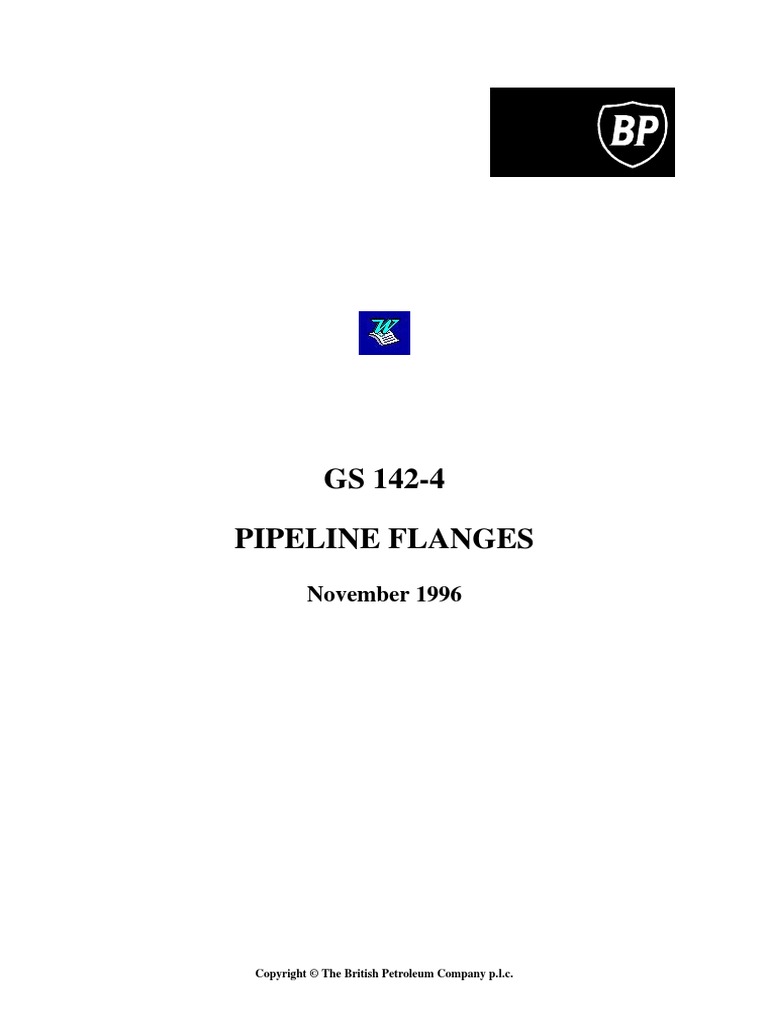 GS 142 4 PDF | PDF | Pipe (Fluid Conveyance) | Specification (Technical ...