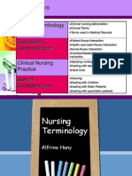 Nursing Terminology