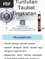 Download tuntutan taubat tingkatan 4 by ABANG ISAIFUDDIN BIN ABANG NORAN SN20783332 doc pdf