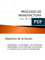 2. Procesos de Manufactura