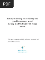 Download KARA Dog Meat Report English 1 Survey on the dog meat industry and possible measures to end the dog meat trade in South Korea by All Animal Rights SN207840620 doc pdf