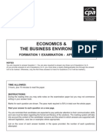 F1 - Economics April 2008
