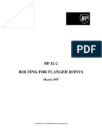 RP 42-2 Bolting For Flanged Joints PDF