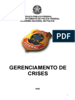 Polícia Federal Gerenciamento de Crises