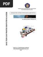 Modul Aplikasi Ms Access Data Karyawan