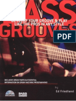 Friedland Ed Bass Grooves Develop Your Groove and Play Like the Pros in Any Style 2004