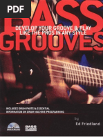 Friedland Ed Bass Grooves Develop Your Groove and Play Like the Pros in Any Style 2004