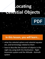 Locating Celestial Objects