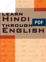 Learn Hindi Through English