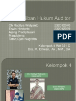 FEB UKSW Pengantar Audit BAB 5 Kelompok 4 WA 321 C Revisi