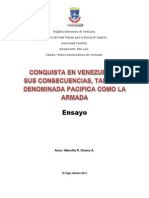 Conquista de Venezuela Ensayo