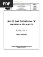 Download FEM 1001 Rules for the Design of Hoisting Appliances by Alexander Gotte SN207872183 doc pdf