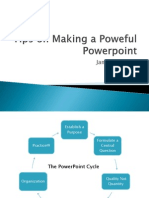 Tips On Making A Poweful Powerpoint