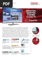 Brighter. Smarter. Toshiba Cloud TV