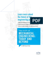 State of Mechanical Engineering Today and Beyond