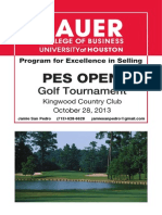 Fall 2013 PES Open Flyer