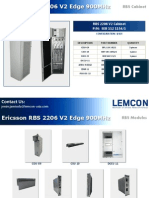 Ericsson Rbs 2206 v2 Edge 900mhz